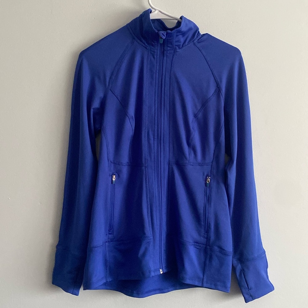 Royal Blue Lightweight Athletic Jacket